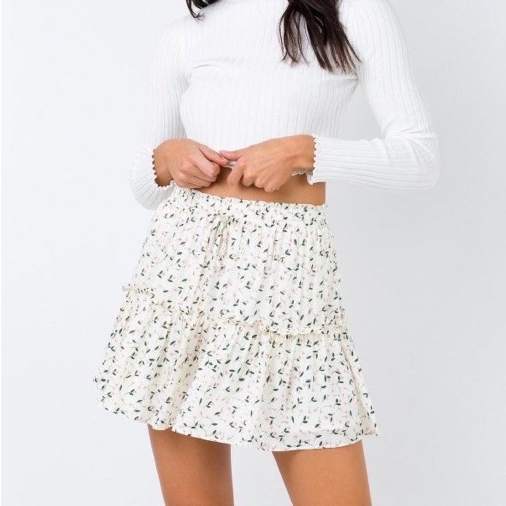 PRINCESS POLLY Light Of Life Mini Skirt - Picture 1 of 6